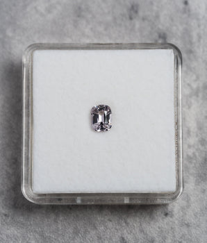 1.1ct Cushion Light Grey Spinel