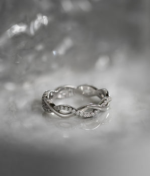 Infinity Weave Ring