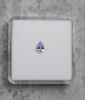 0.6ct Pear Lilac Sapphire