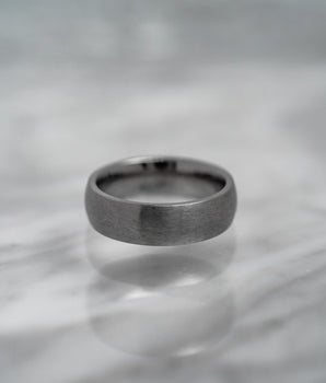 6mm Titanium Dome Band
