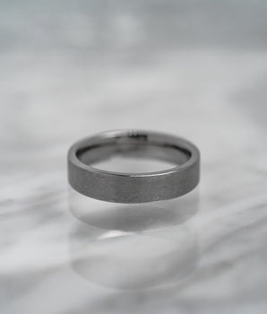 4mm Titanium Flat Band