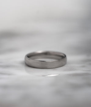 4mm Titanium Dome Band