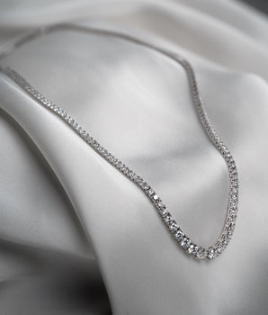 Poise Tennis Necklace