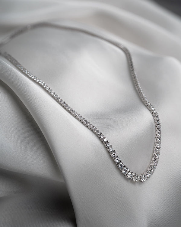 Poise Tennis Necklace